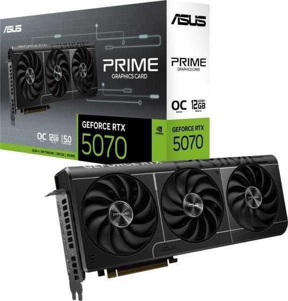 ASUS GeForce RTX 5070 PRIME OC 12GB GDDR7 192bit (PRIME-RTX5070-O12G)