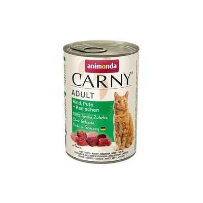 ANIMONDA konzerva CARNY Adult - hovädzie, morka, králik 400g