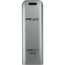 Image 1 of PNY Elite Steel 64GB USB 3.1 FD64GESTEEL31G-EF