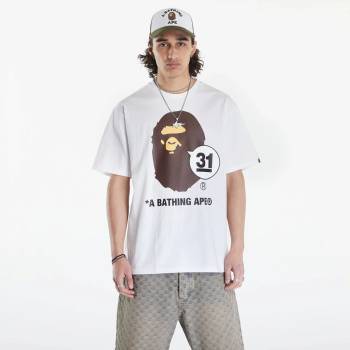 A BATHING APE 31St Anniv. Ape Head Tee white