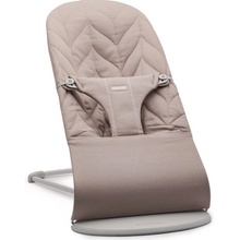 Babybjörn lehátko Bouncer Bliss Sand Grey cotton Petal sv.šedá konštrukcia