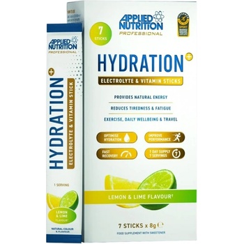 Applied Nutrition Hydration + Electrolyte & Vitamin Powder Stick Packs [7 x 8 грама] Лимон и лайм