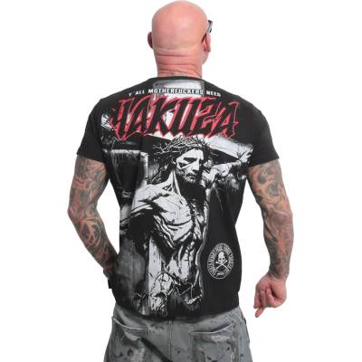 Yakuza tričko pánske Nailed Regular TSB 28012 čierna