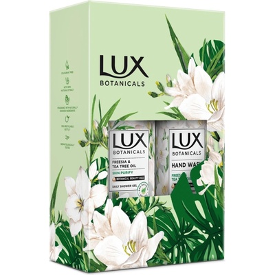 LUX Sada Frezia & Čajové drevo Sprchový gél a mydlo 400 ml
