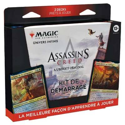 Wizards of the Coast Magic The Gathering Univers infinis : Assassins Creed Starter Kit 2024 Display (12) Francouzská