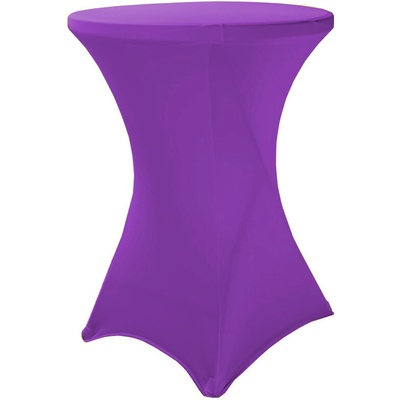 TENTino Elastický obrus STANDARD na koktailový bistro stôl 80 cm VIAC FARIEB
