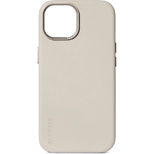 Decoded Калъф за iPhone 15 от Decoded - Кожен - Бежов (K-D24IPO15BC1CY)