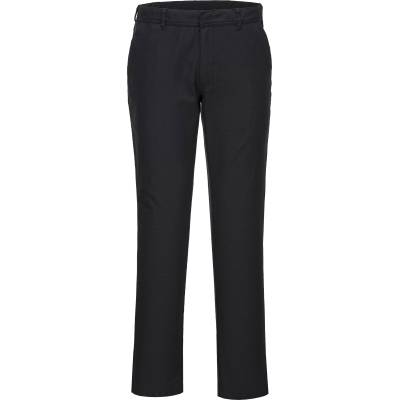 Portwest CHINO S235 / Дамски панталон slim fit - черен UK 24/EU 40 (S235BKR24)