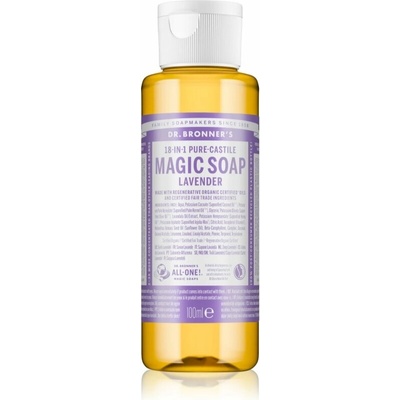 Dr. Bronner’s tekuté univerzálne mydlo lavender 100 ml