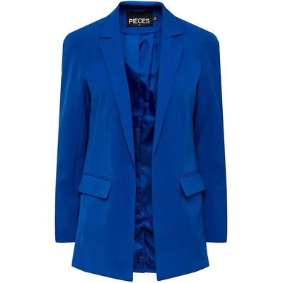 PIECES Сако Pieces Bossy Loose blazer - Blue (Mazarine Blue)