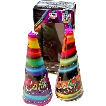 Barevný Vulkán 250 g 2 ks