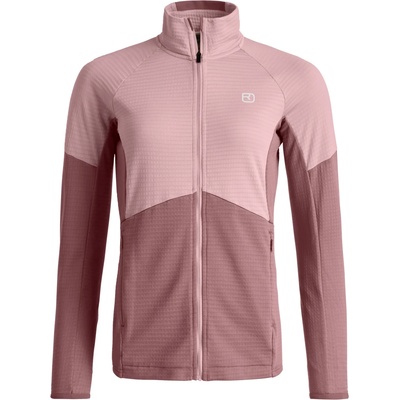 Ortovox Дамско вълнено яке Ortovox Women's Fleece Light Grid Jacket Fleece jumper - Dawn Rose (105-7300-0114)