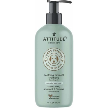 Attitude Up Upokojujúci šampón z ovsených vločiek pre domáce zvieratá 1×473 ml