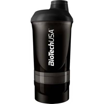 Biotech USA BioTechUSA šejkr Wave+ 600ml + 200ml + 150ml - modrá
