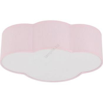 Brilagi - Детско таванно осветително тяло NIMBUS MINI 2xE27/15W/230V 31x43 cm розово (BG2064)
