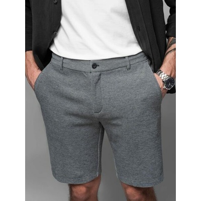 Čierne chino pánske kraťasy V2 SRCS-0149