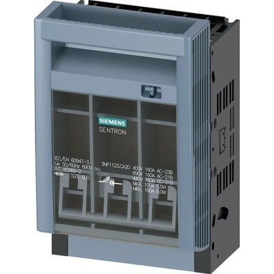 Siemens Pojistkový odpínač 3P 160A NH000 (3NP1123-1CA20)