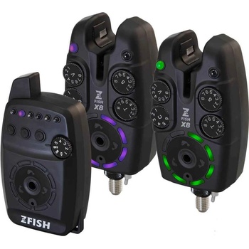 ZFISH Sada Hlásičů Bite Alarm Set Zx8 PRO 2+1