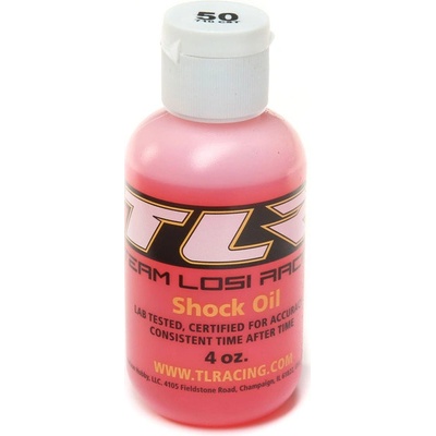 Team Losi Racing silikónový olej do tlmičov 700 cSt 50Wt 112 ml