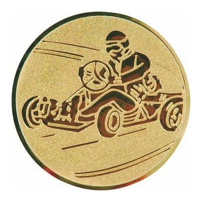 D2-A117 Emblém pr.50mm motokáry 5 cm