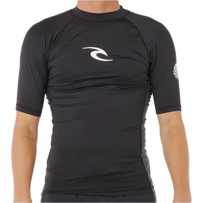 Rip Curl Мъжка плажна тениска от ликра Rip Curl Waves UPF Perf S/S Lycra - Black - размер M (050-2305-0213)