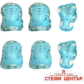 Paolo Детски наколенки РА1011 - 6бр / к-т - СИНИ (721148)