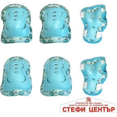 Paolo Детски наколенки РА1011 - 6бр / к-т - СИНИ (721148)