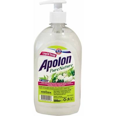Apolon Течен сапун Pure Nature, с помпа, 500 ml