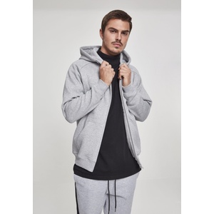Urban Classics Мъжки изчистен суичър с цип Urban Classics в сив цвятMODEL281 SALE - , размер 4XL