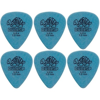 Dunlop 418R 1.00 Tortex Standard 6 Перце за китара (418R100-6PACK-SET)