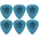 Dunlop 418R 1.00 Tortex Standard 6 Перце за китара (418R100-6PACK-SET)