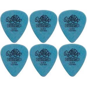 Dunlop 418R 1.00 Tortex Standard 6 Перце за китара (418R100-6PACK-SET)