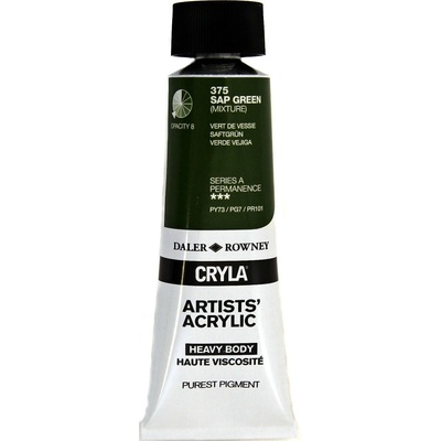 Daler-Rowney Cryla Artists’ АКРИЛНА боя Sap Green 75 ml 1 бр (125075375)