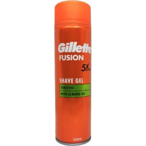 Gillette fusion 5 гел за бръснене, Ultra sensitive, 200мл