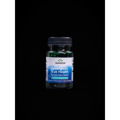 Swanson Lutein a Zeaxantin Synergistic Eye Health 60 kapslí