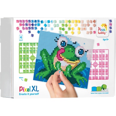 Pixelhobby Мозайка с пиксели XL, Pixelhobby, 40x50 пиксела - Жаба (28013)