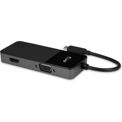 LMP USB-C Dual Adapter - адаптер за свързване от USB-C към HDMI и VGA (черен)