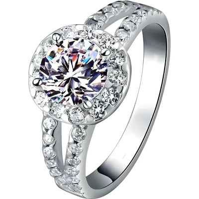 HARAHU Пръстен LE-28242 - Сребърен / 59mm KP28242 (LE-28242)