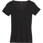 Icebreaker Дамско мериносово термобельо Icebreaker Women's Siren S/S Sweetheart Merino base layer - Black (115-0453-0112)