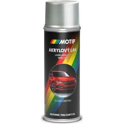 MOTIP Škoda stříbrná metalíza 200ml