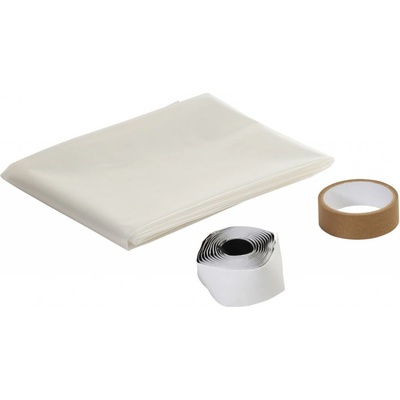 Wolfcraft Protiprachové dvere, plast, 224 × 125 mm, 4005000