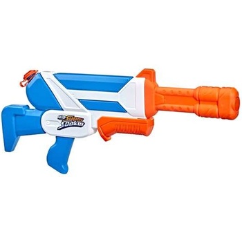 Hasbro Воден пистолет Nerf Super Soaker Twister с двойна водна струя - синьо-бяло (HASBRO_F38845L0)