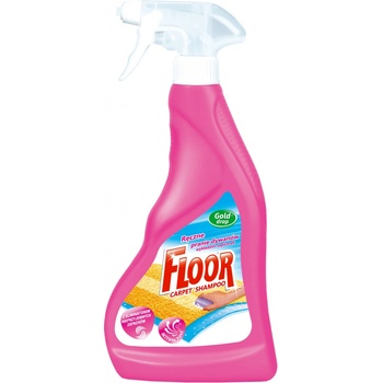 Gold drop Floor Spring Fresh na ručné čistenie kobercov a čalúnení 500 ml