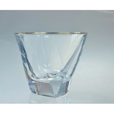 Bohemia Jihlava BOHEMIA JIHLAVA TRIANGLE GOLD POHÁR NA WHISKY 6 x 320 ml