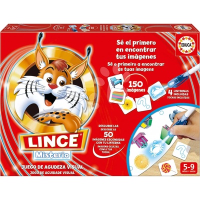 Lince Misterio Educa 150 obrázkov s magickými perami ES