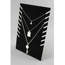 Elementrix dekolt na šperky černý samet, DKP1 skládací