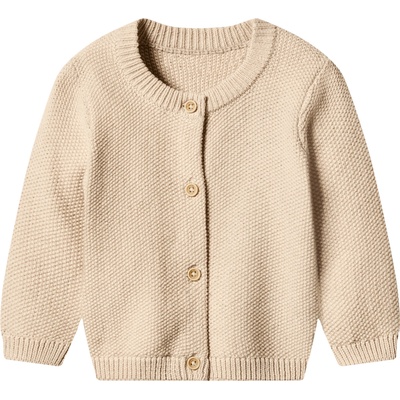 lupilu Dětský pletený svetr s BIO bavlnou béžová – Zboží Dáma