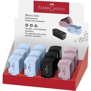 Faber-Castell Острилка FABER-CASTELL Ръкав мини контейнер с 1 дупка в цветове Harmony 182774 (182774)