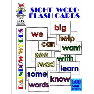 Sight Word Flash Cards: 500 Rainbow Words | Dwayne Douglas Kohn (ISBN: 9781070572284)