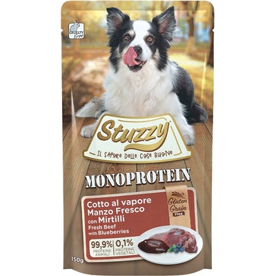 Stuzzy Adult Monoprotein Hovädzie s čučoriedkami 150 g